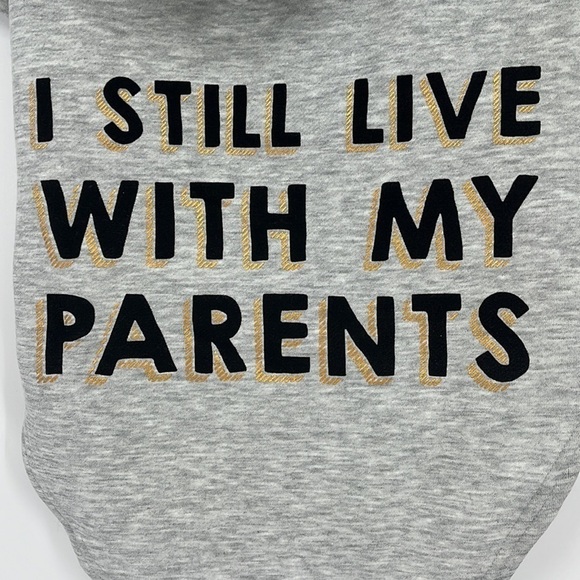 Dog Whisperer I Still Live With My Parents Dog Shirt Gray Size XL NEW with tags! - Picture 2 of 12